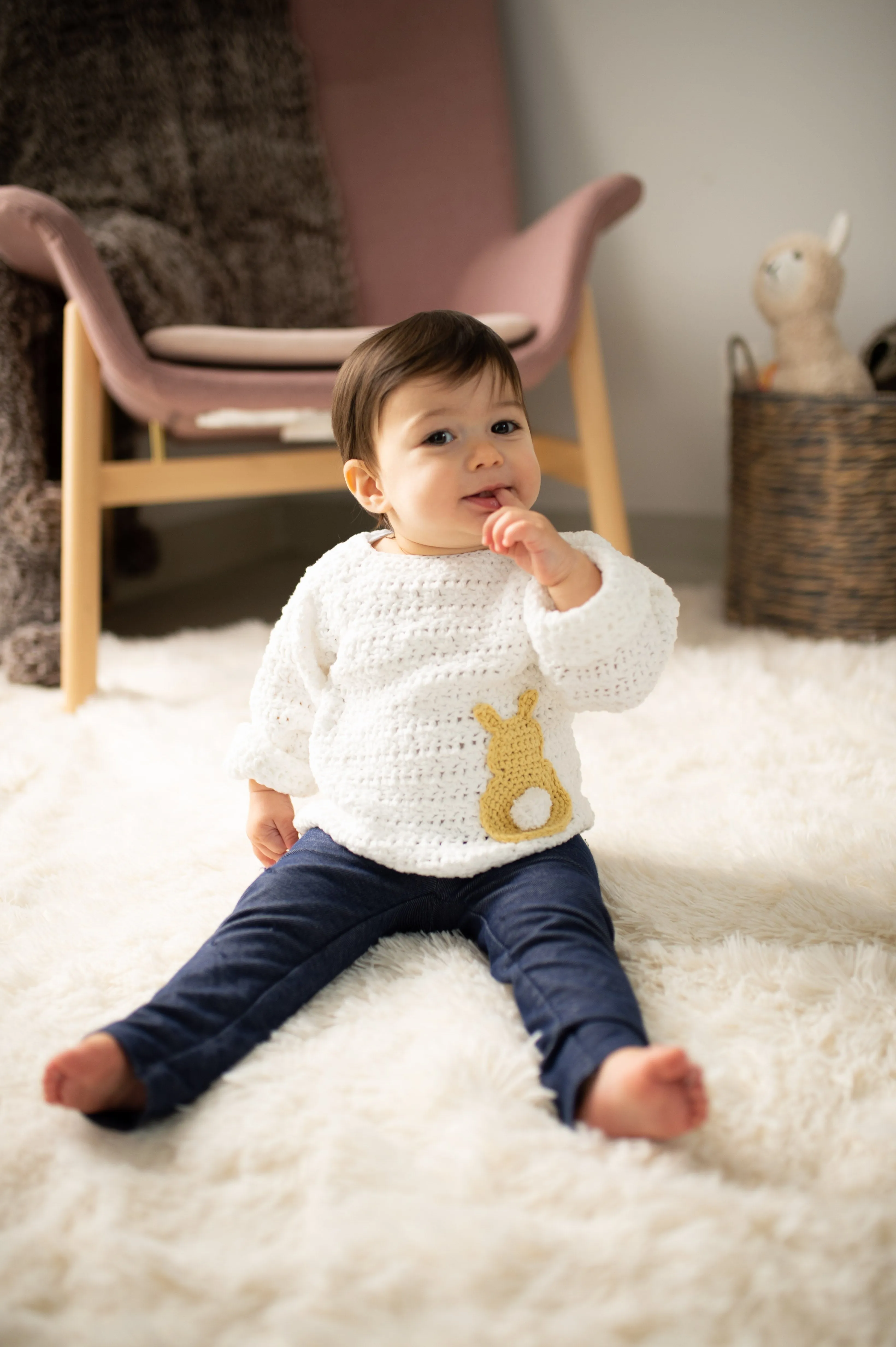 Cottontail Pullover (Crochet)