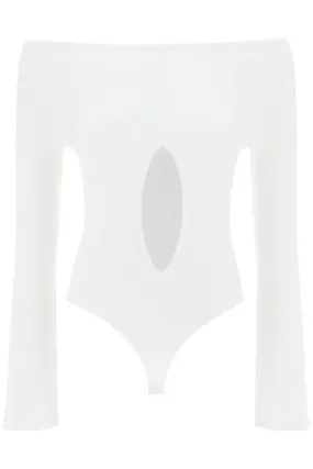 Courreges "jersey body with cut-out