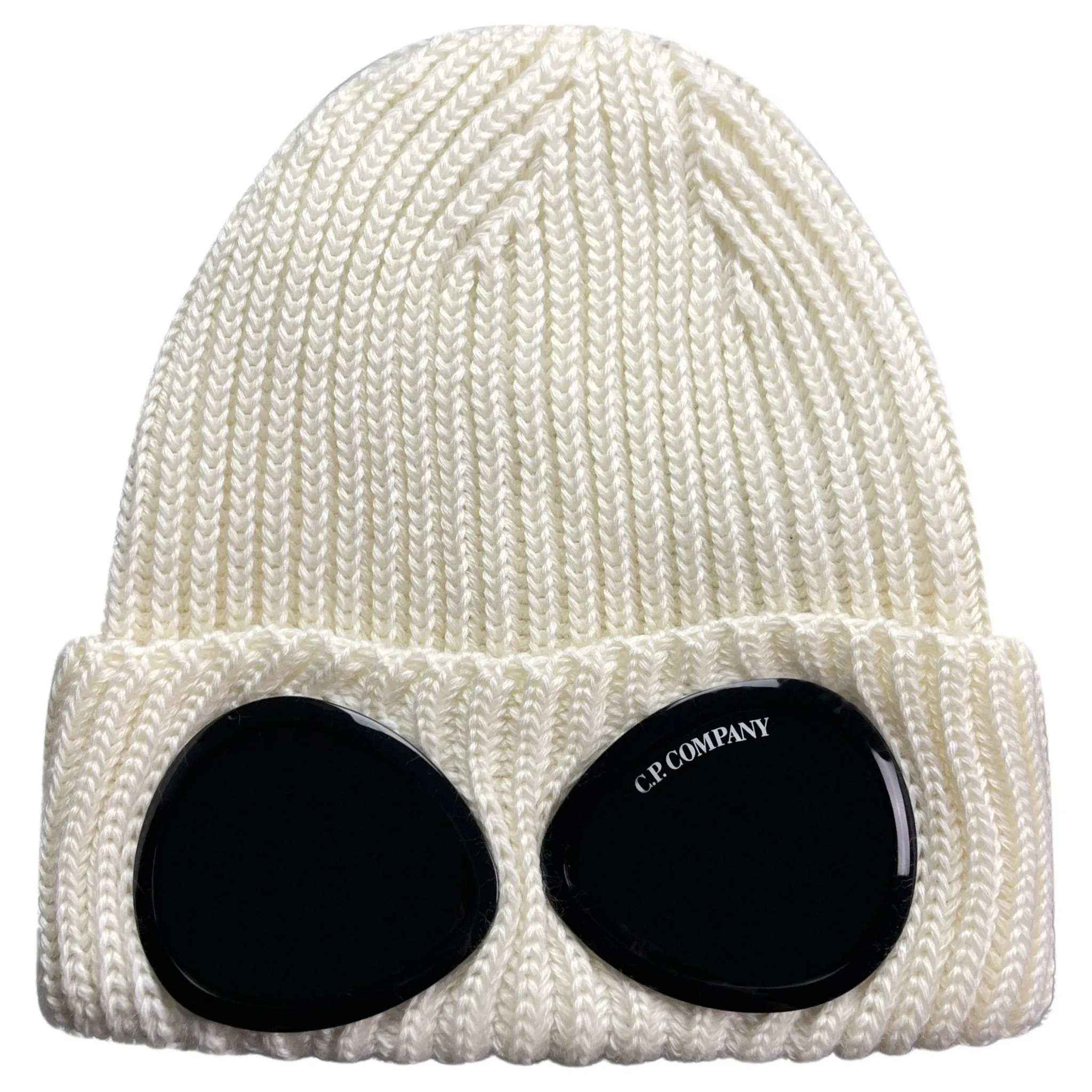 CP Company Goggle Beanie Cream