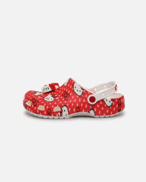 Crocs Hello Kitty Red Classic Clog Multi