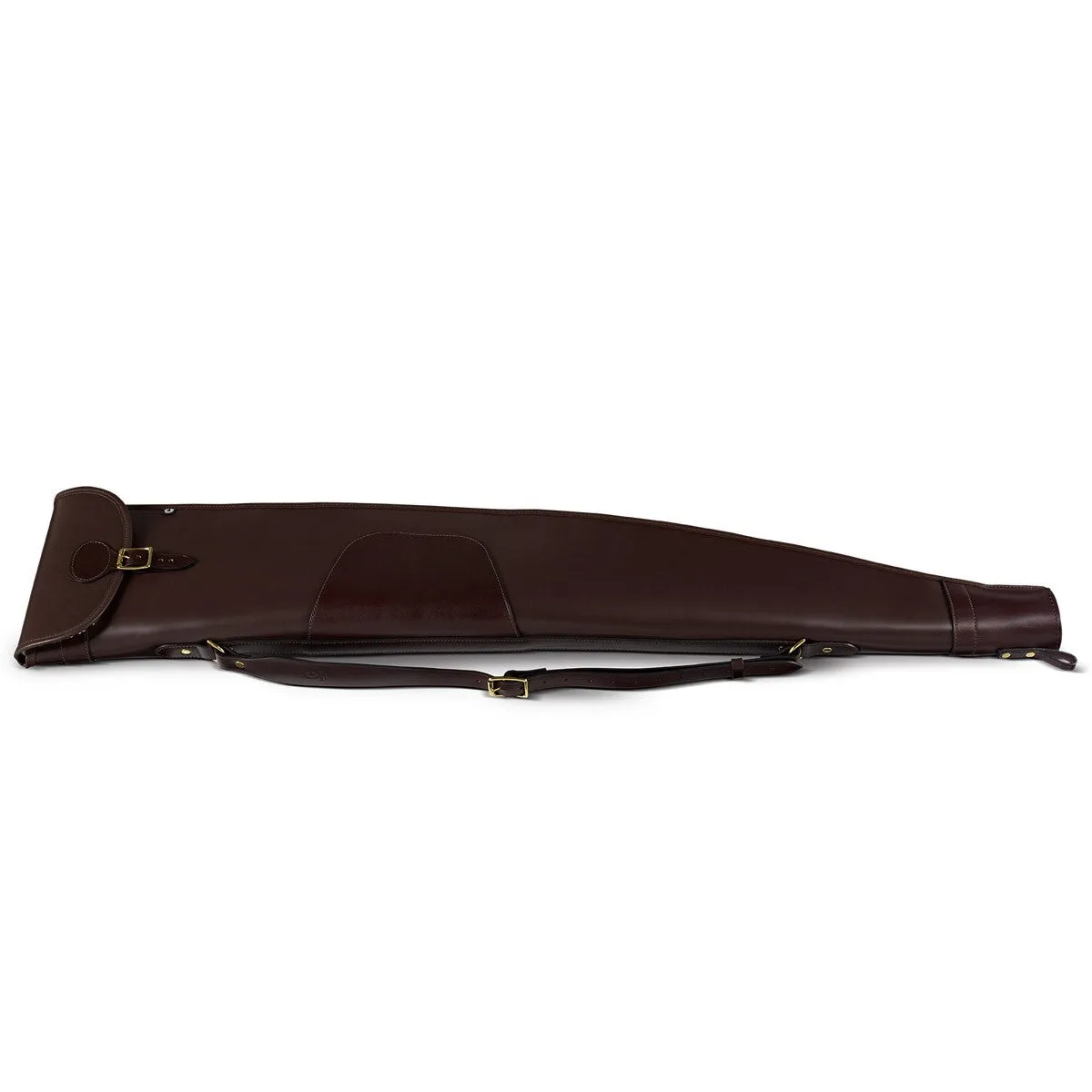 Croots Byland Leather Bipod Rifle Slip with Flap and Zip