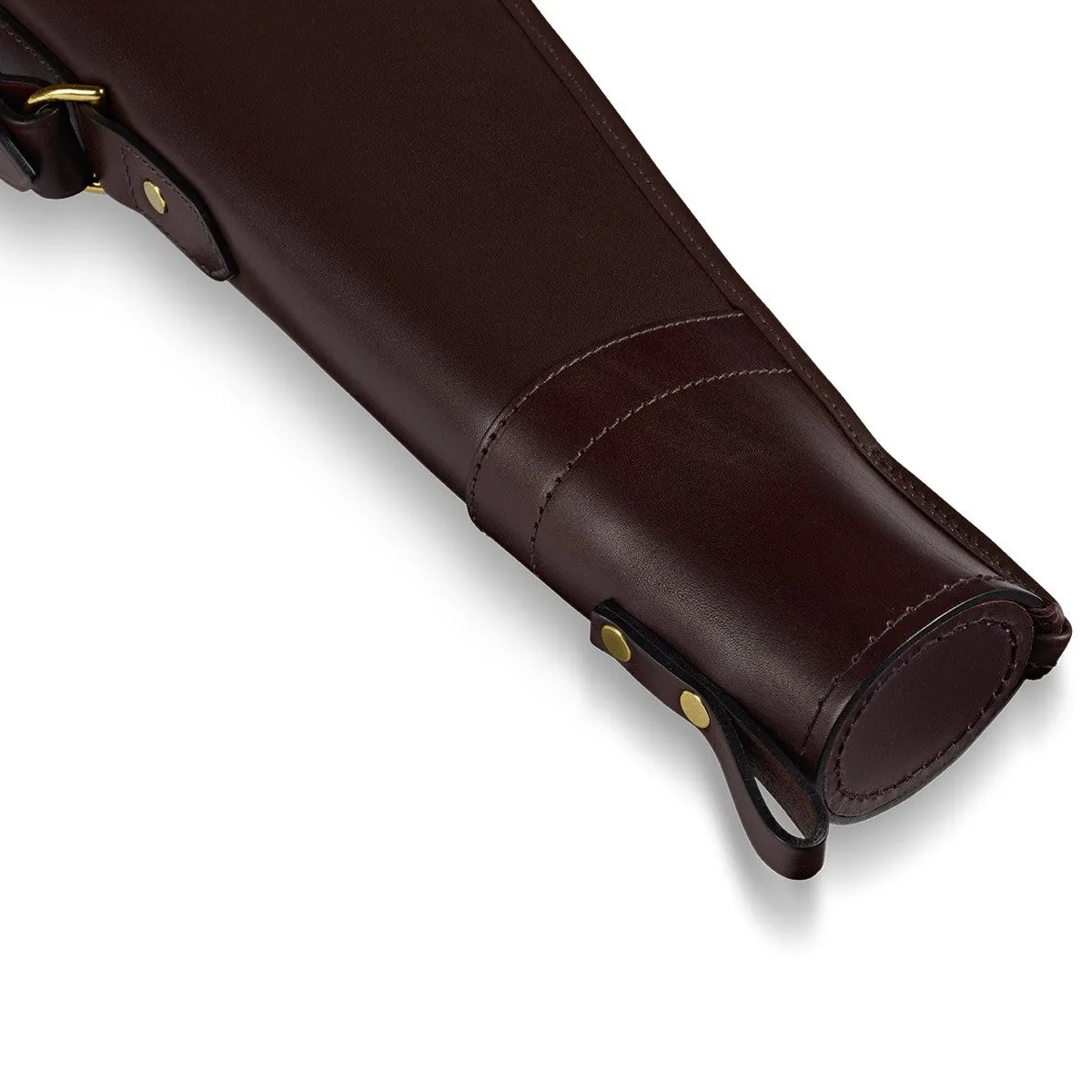 Croots Byland Leather Bipod Rifle Slip with Flap and Zip