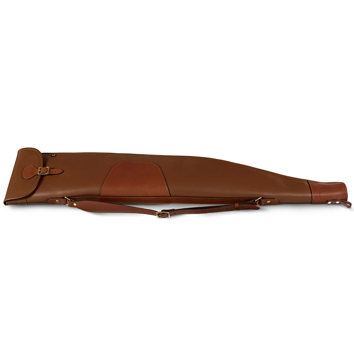 Croots Byland Leather Bipod Rifle Slip with Flap and Zip