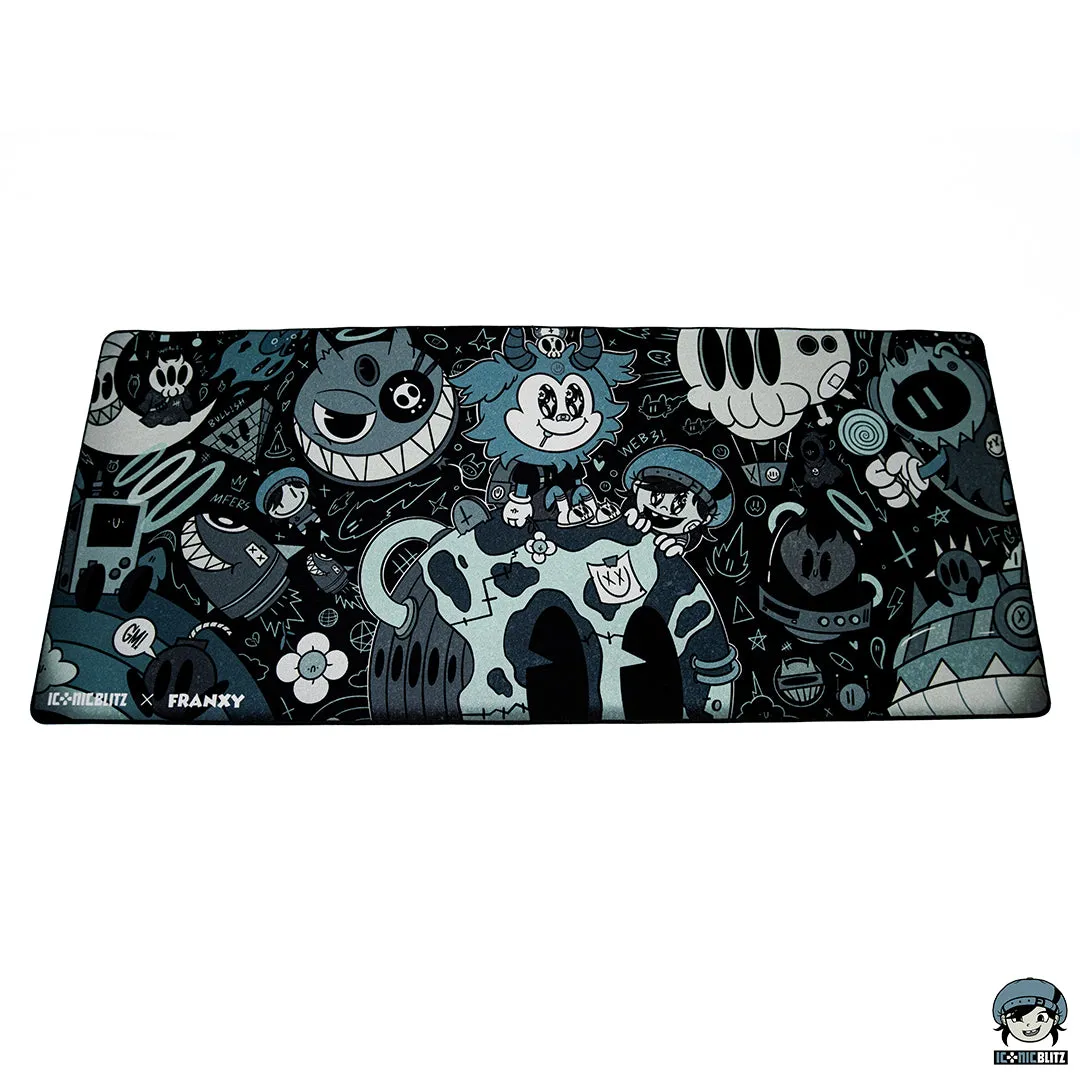 Dark Metaverse - Speed Pro Deskmat | Iconic Blitz x Franxy Collab