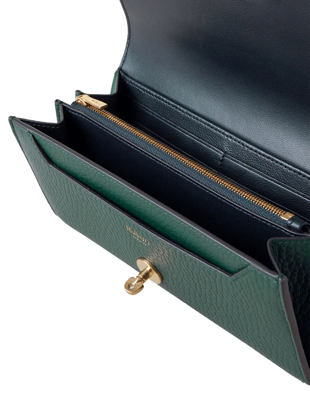 Darley Wallet Heavy Grain (Mulberry Green)