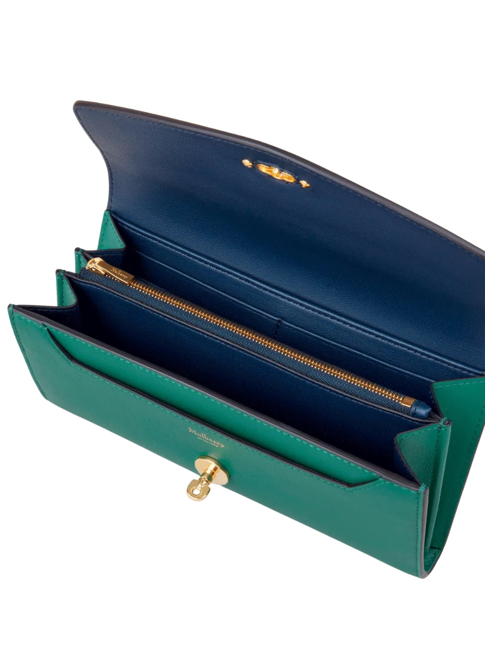 Darley Wallet Micro Classic Grain (Malachite)