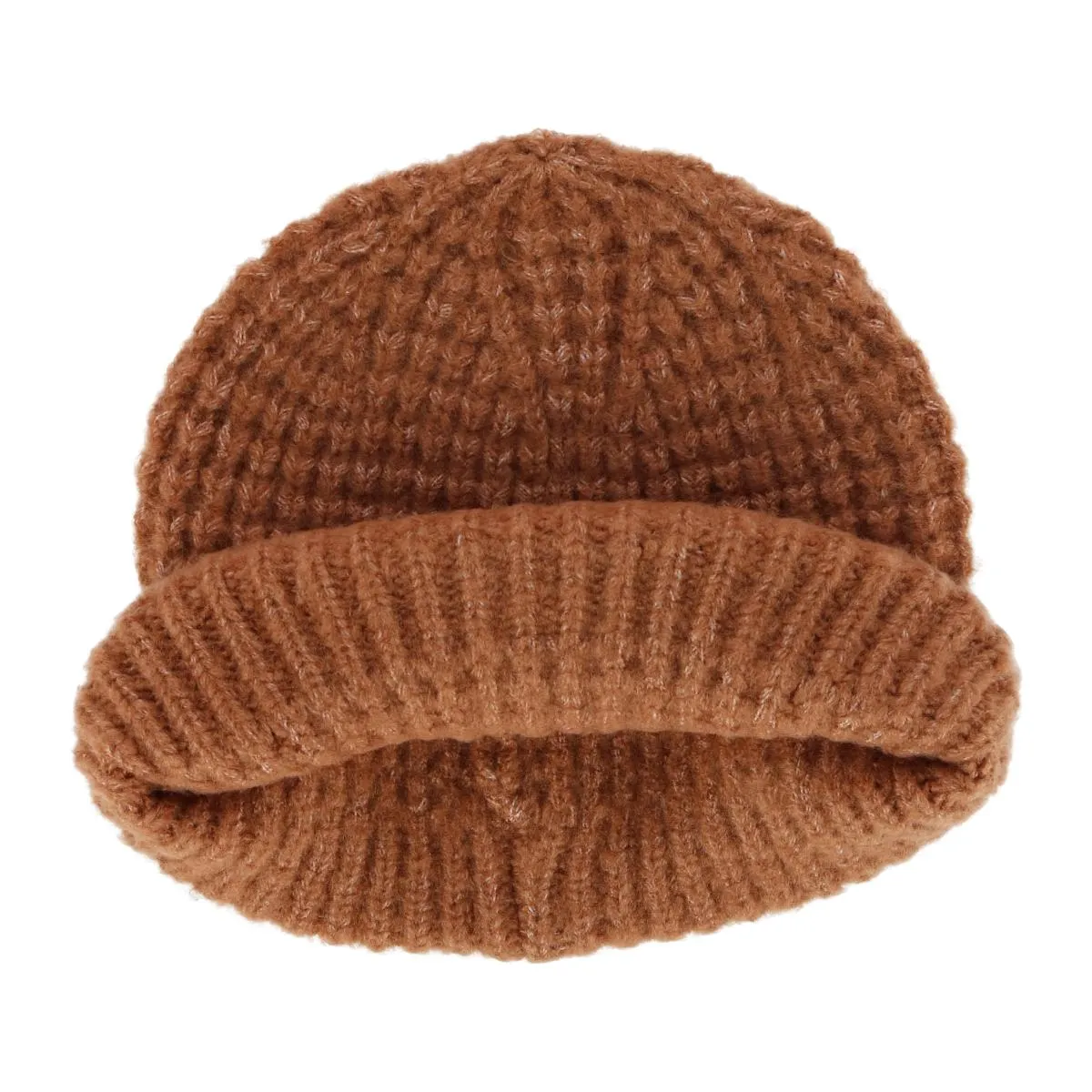 David & Young Women's Waffle Knit Winter Beanie with Cuff