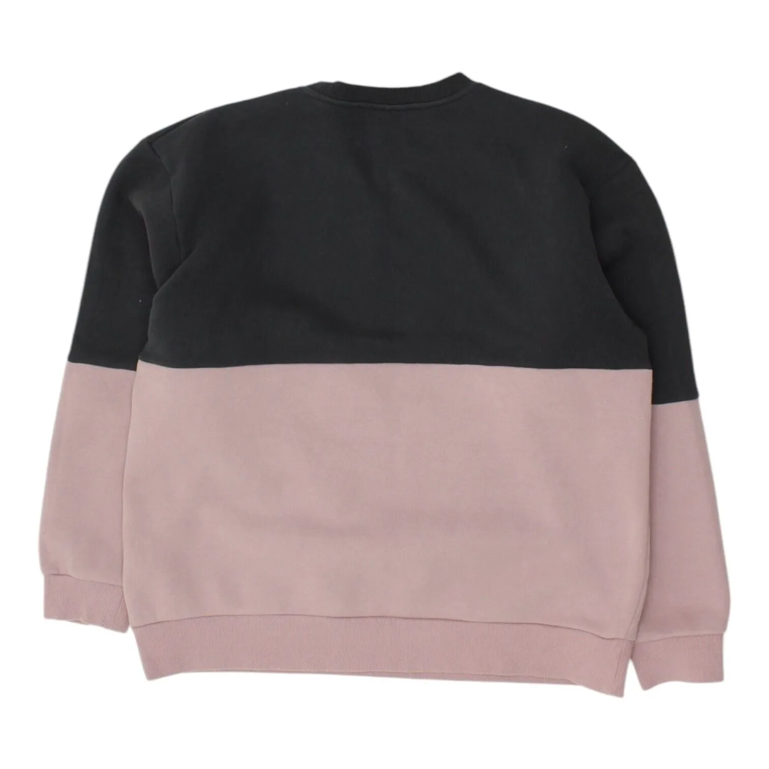 Diesel Womens Navy Grey Pink Crew Neck Sweatshirt | Casual Streetwear Jumper