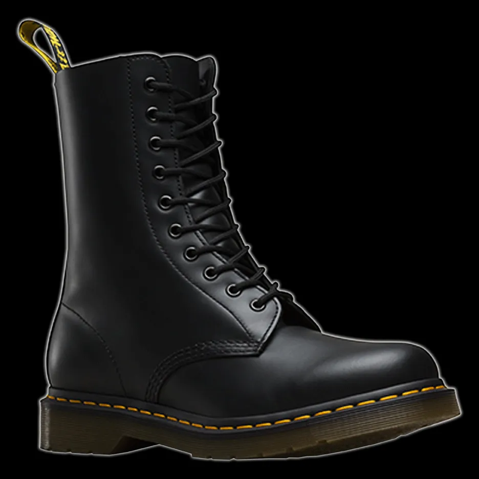 Dr Martens - 10 Eyelet Black Boot