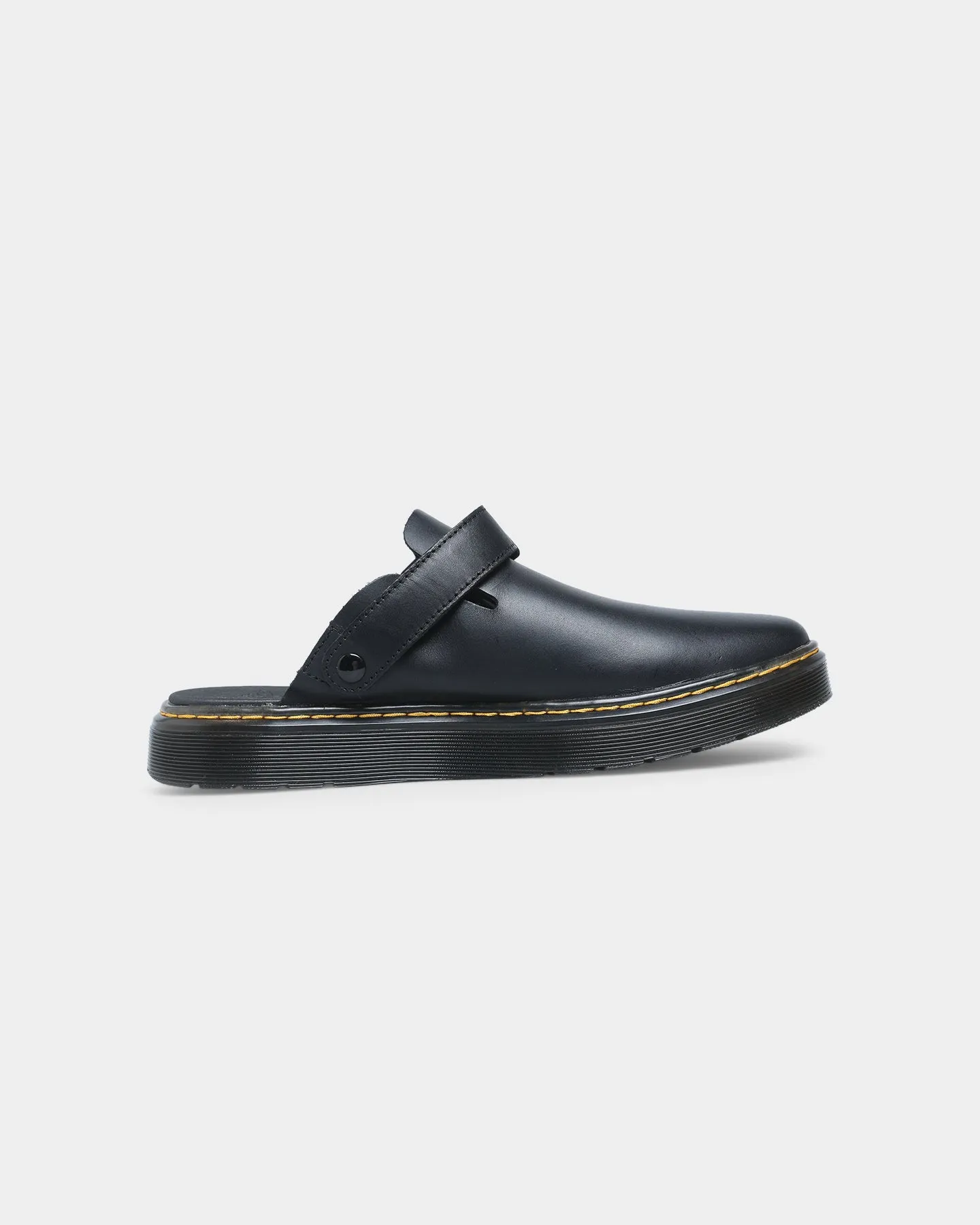 Dr Martens Carlson Mule Black Lusso