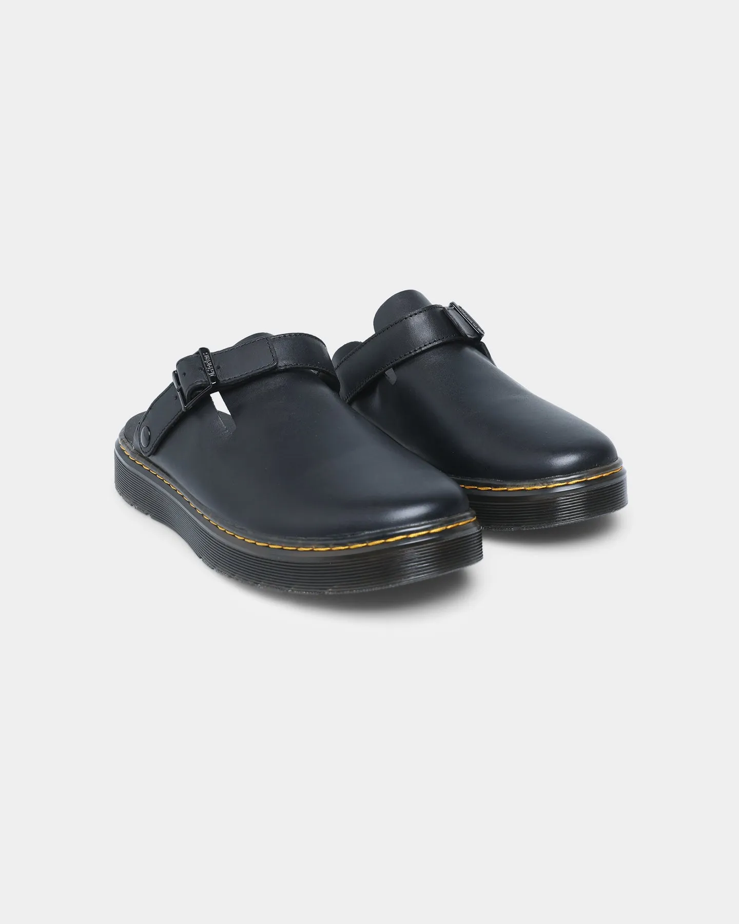 Dr Martens Carlson Mule Black Lusso