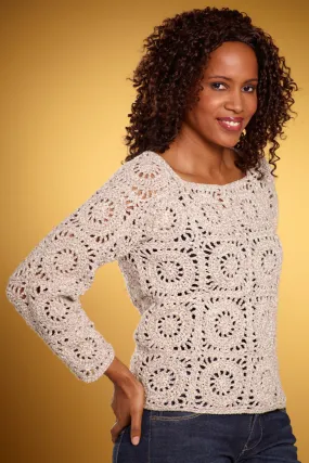 Driftwood Pullover (Crochet)