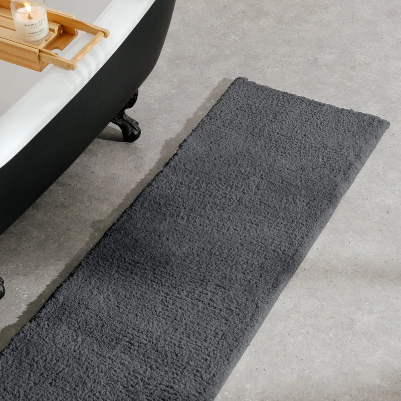 Drylon Anti Slip Bath Mat - Charcoal