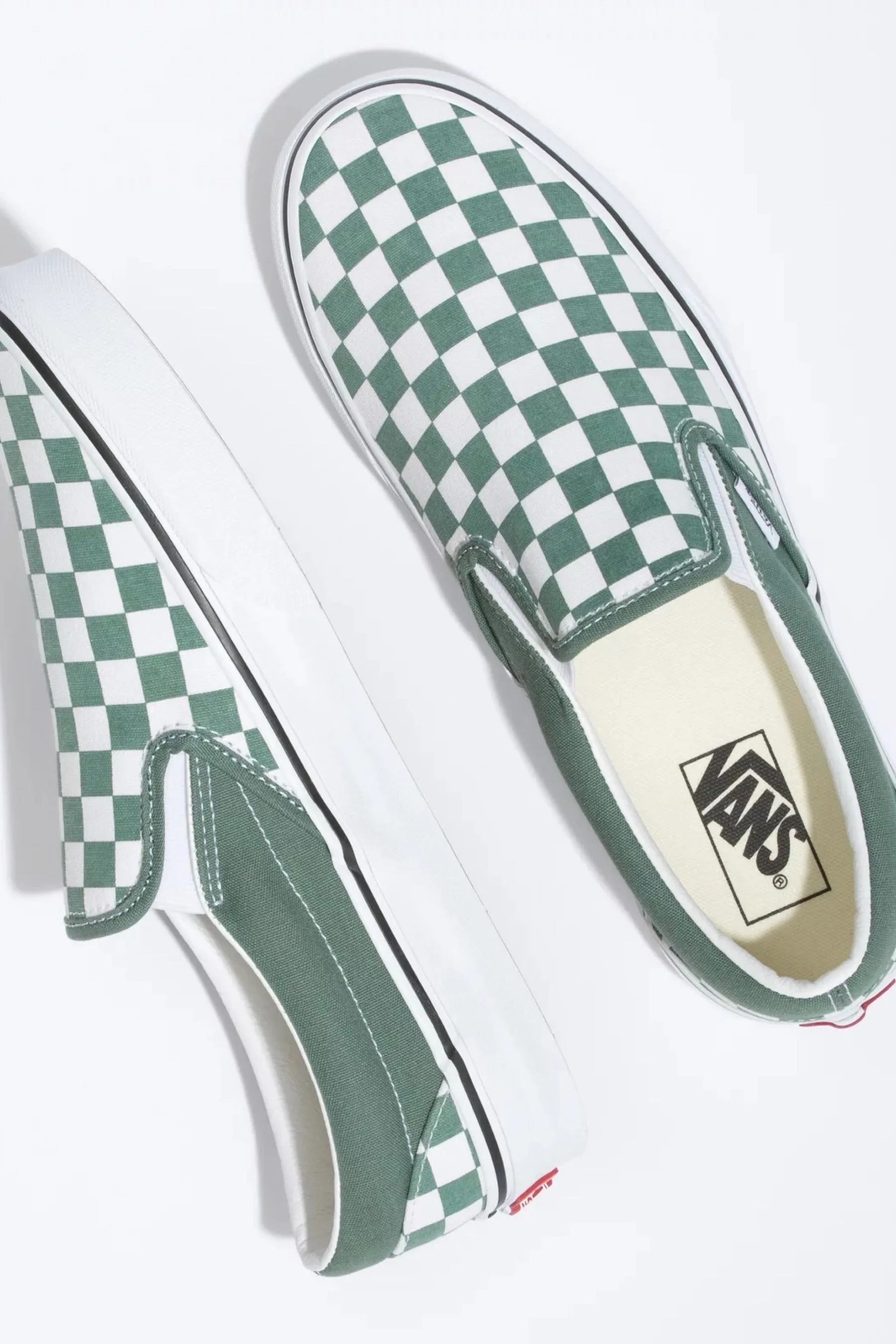 Duck Green Checkerboard Slip-On