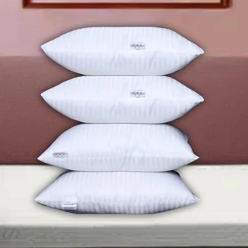 Eesysoft Bedding Bed Pillows for Sleeping Size 16x24 (White), 2 Pcs Cooling Hotel Quality, for Back, Stomach, or Side Sleepers (Pack of 2)