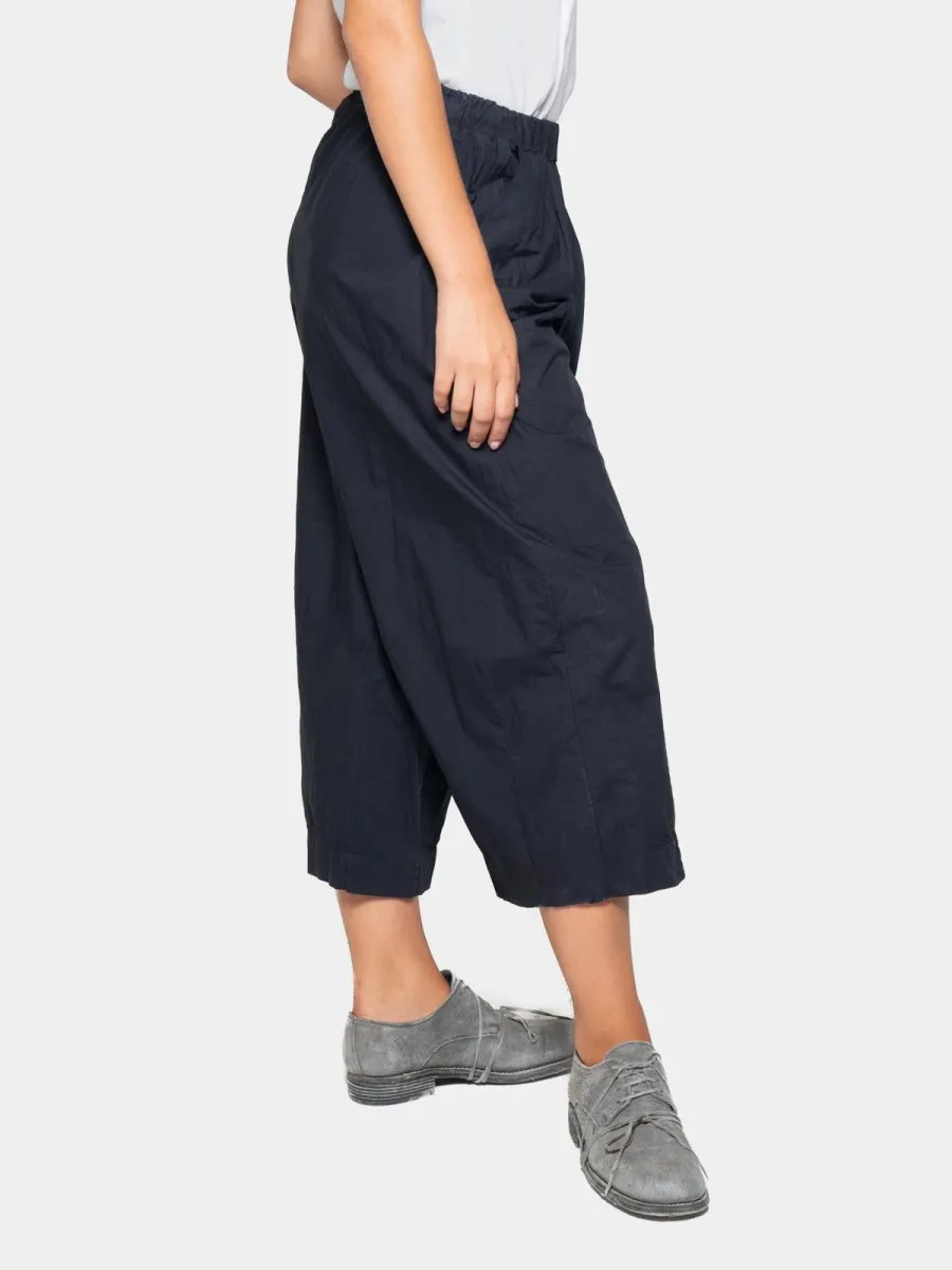 Elastic Waist Organic Cotton Culottes