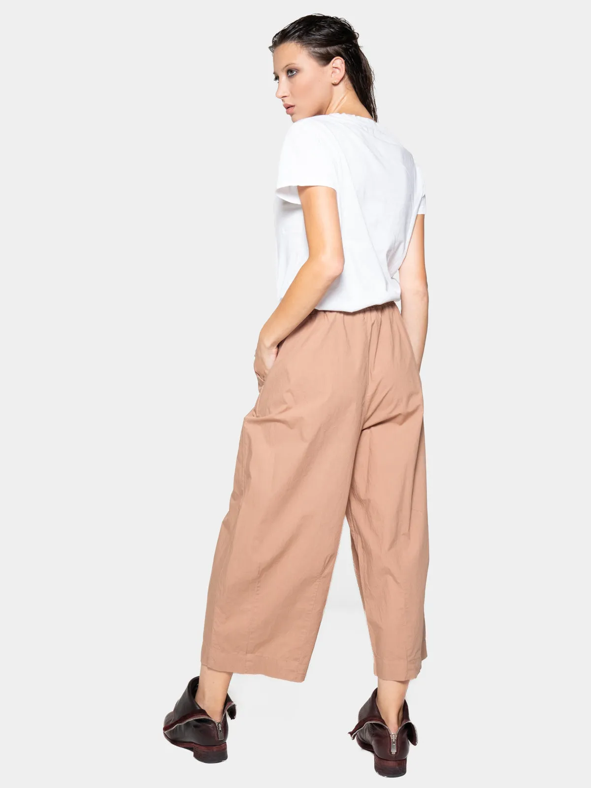 Elastic Waist Organic Cotton Culottes