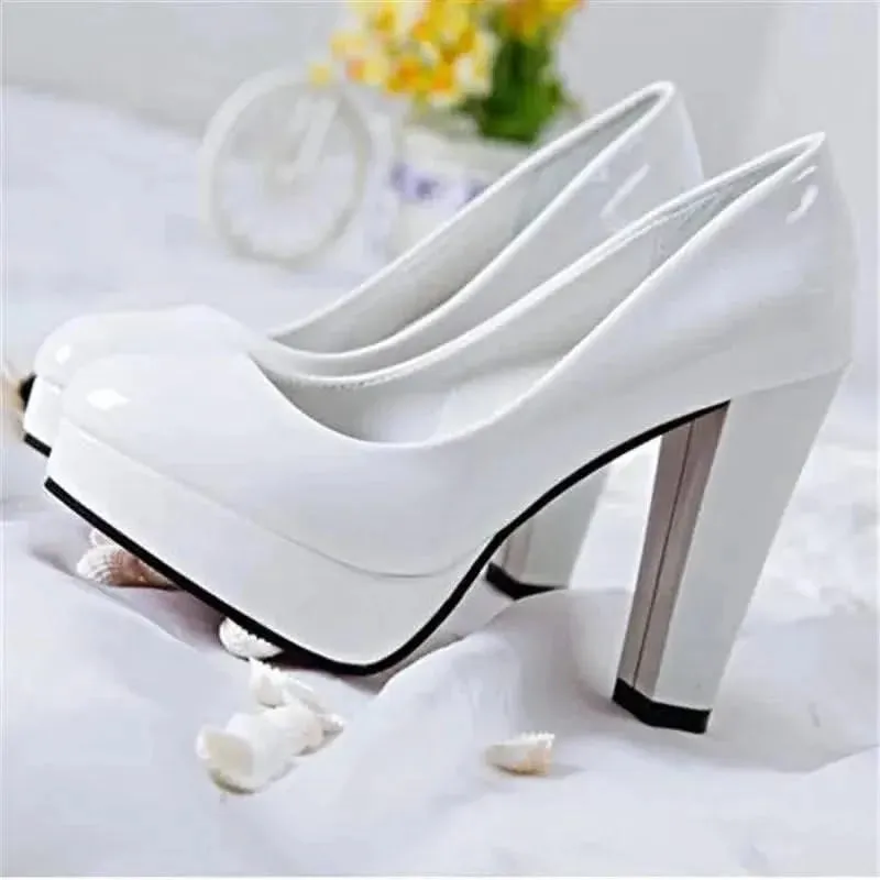 Elegant Slip-On Pointed Toe High Heels for Women