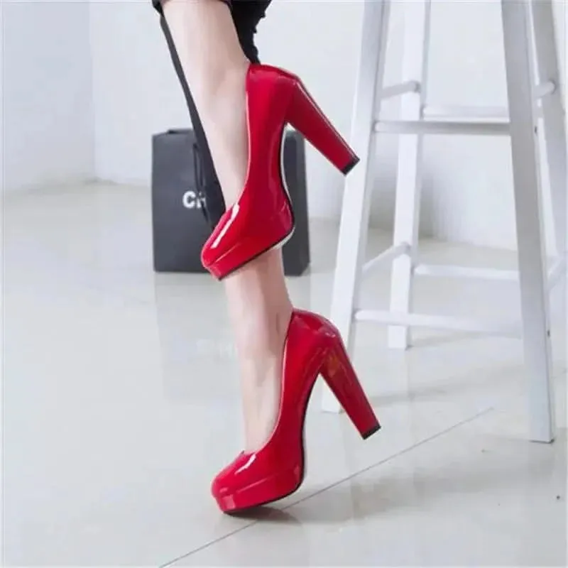 Elegant Slip-On Pointed Toe High Heels for Women