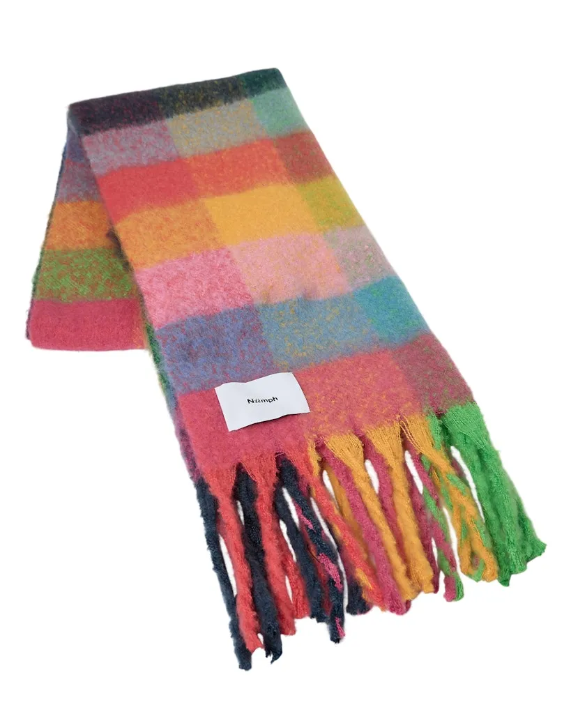 Eve Scarf Multi Coloured Check