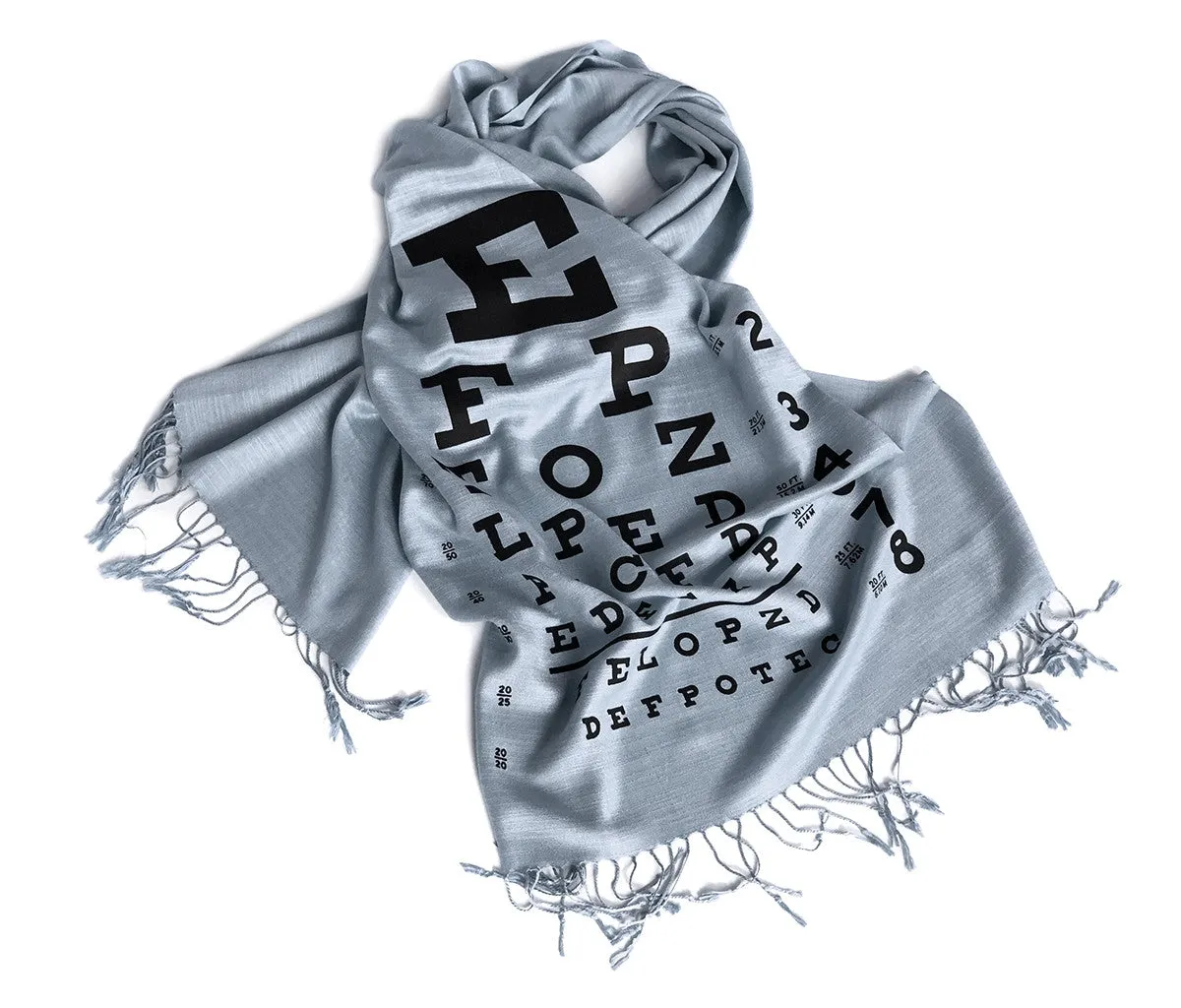 Eye Chart Pashmina Scarf