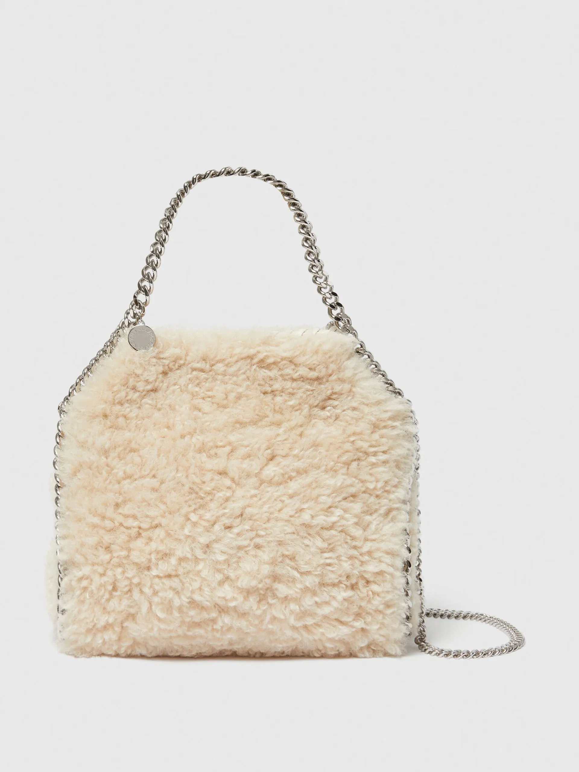 Falabella mini teddy tote bag