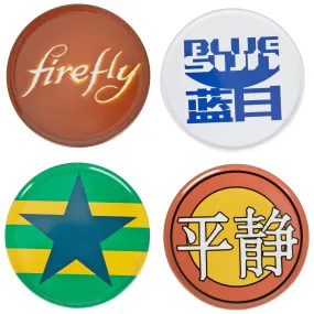 Firefly Variety 4-Pack Coaster Set