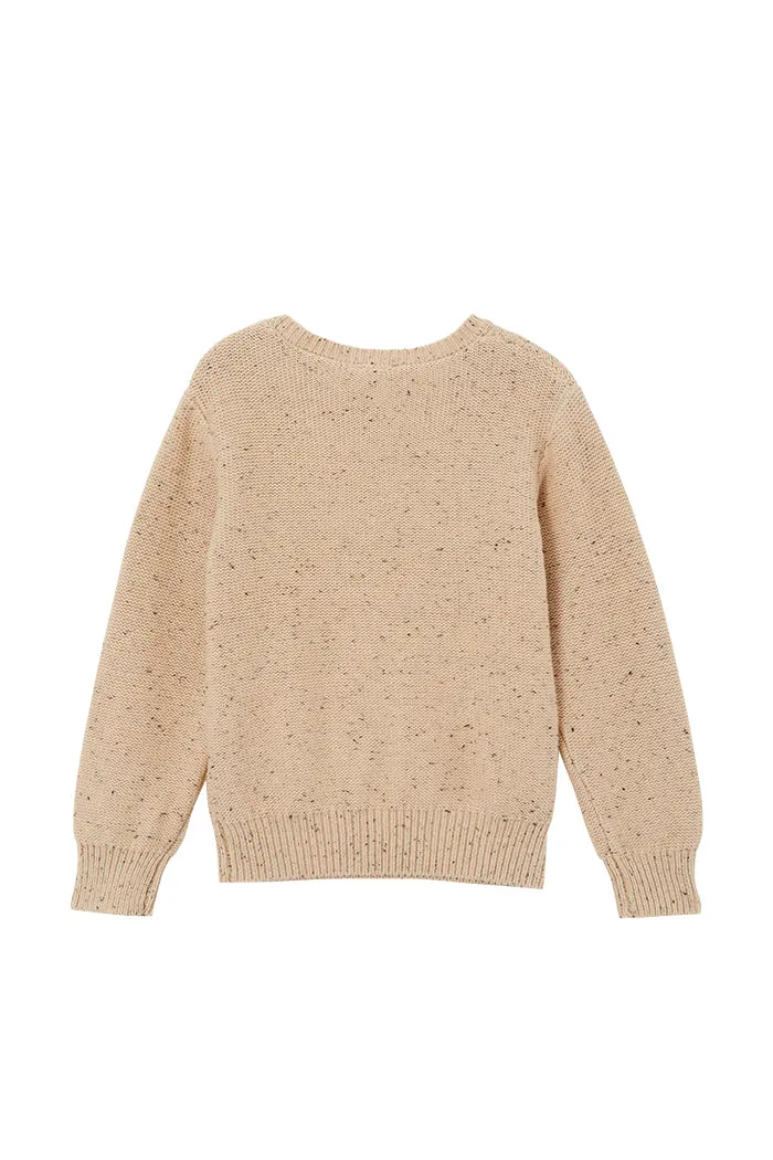 Fleck Cable Knit Jumper