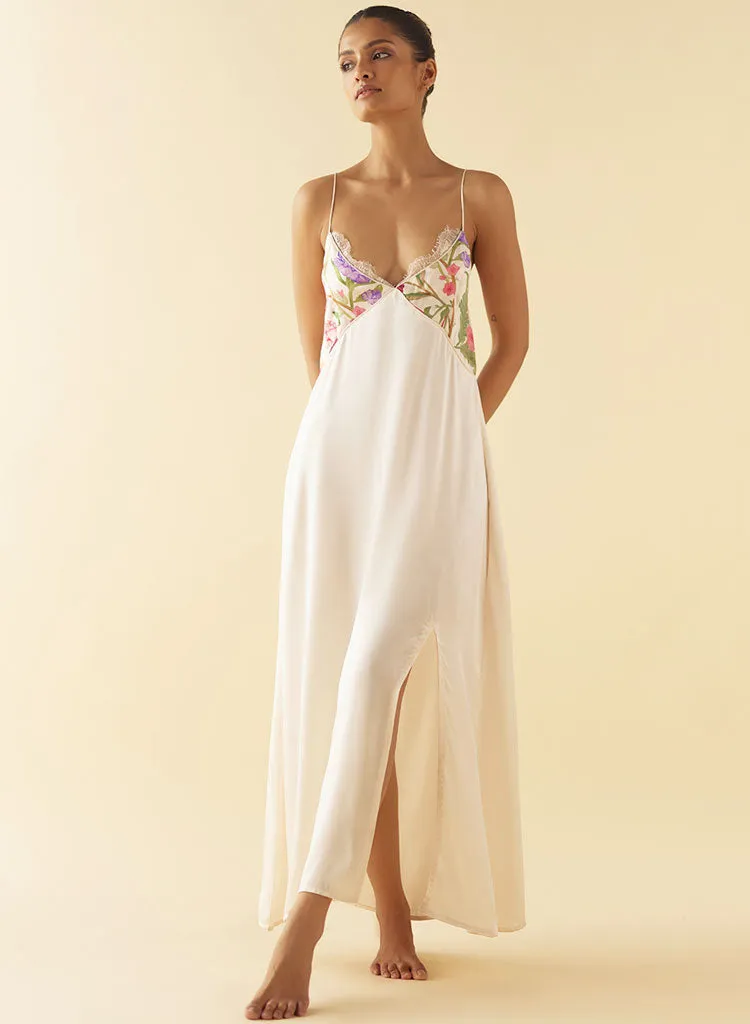 Floral Dream Silk Slip