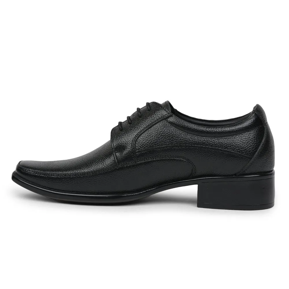 Fortune (Black) Formal Lace Up Shoes For Men AGK-307 By Liberty