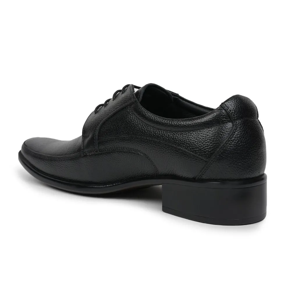 Fortune (Black) Formal Lace Up Shoes For Men AGK-307 By Liberty