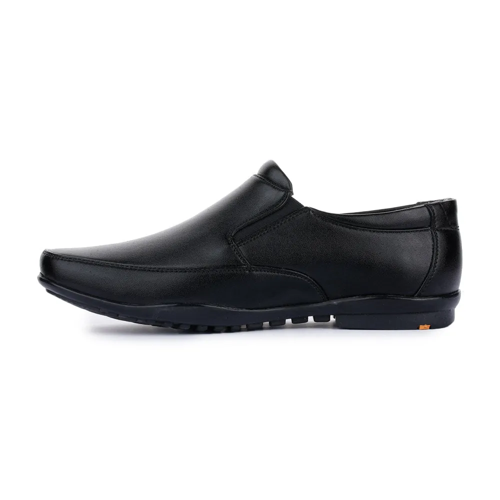 Fortune (Black) Formal Shoes For Men AGKE-989 By Liberty