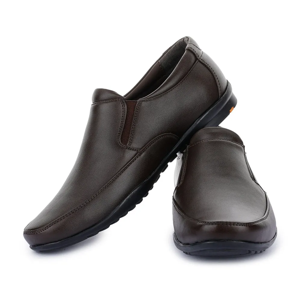 Fortune (Brown) Formal Shoes For Men AGKE-989 By Liberty