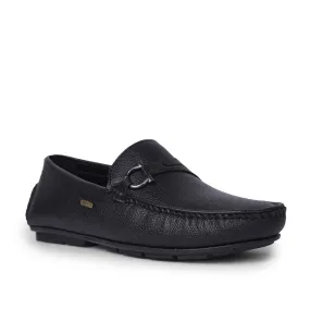 Fortune By Liberty Mens SME-2E Black Formal Loafers