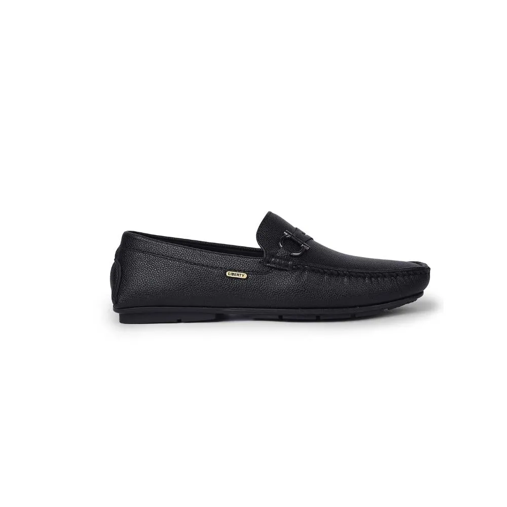 Fortune By Liberty Mens SME-2E Black Formal Loafers