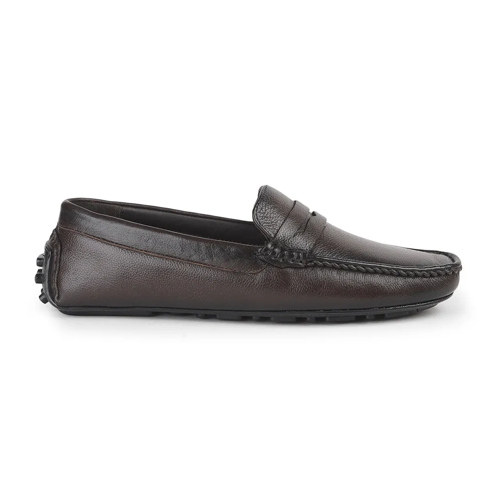 Fortune Formal (Brown) Slip-on Shoes For Men BRL-18 By Liberty