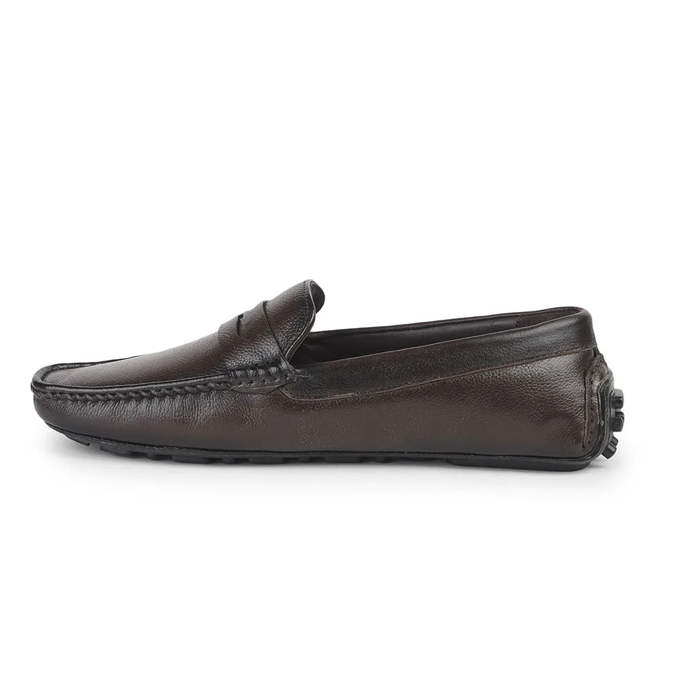 Fortune Formal (Brown) Slip-on Shoes For Men BRL-18 By Liberty