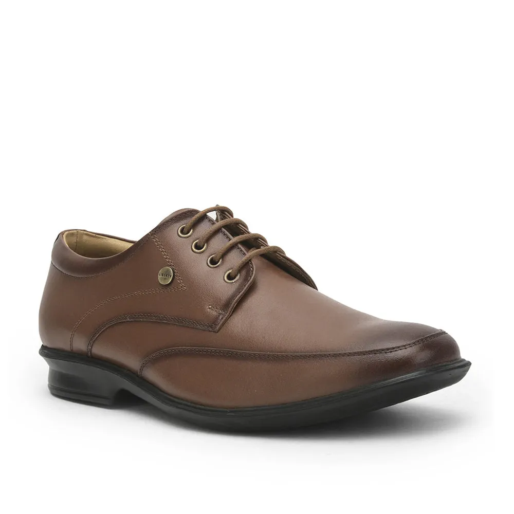 Fortune Formal Lacing Shoes For Men (Tan) LUCIO-502 By Liberty