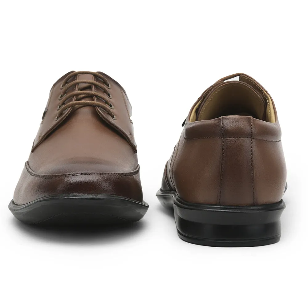 Fortune Formal Lacing Shoes For Men (Tan) LUCIO-502 By Liberty