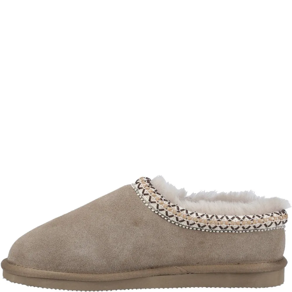 Foxmoor Slippers Taupe