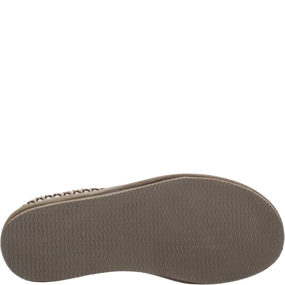 Foxmoor Slippers Taupe