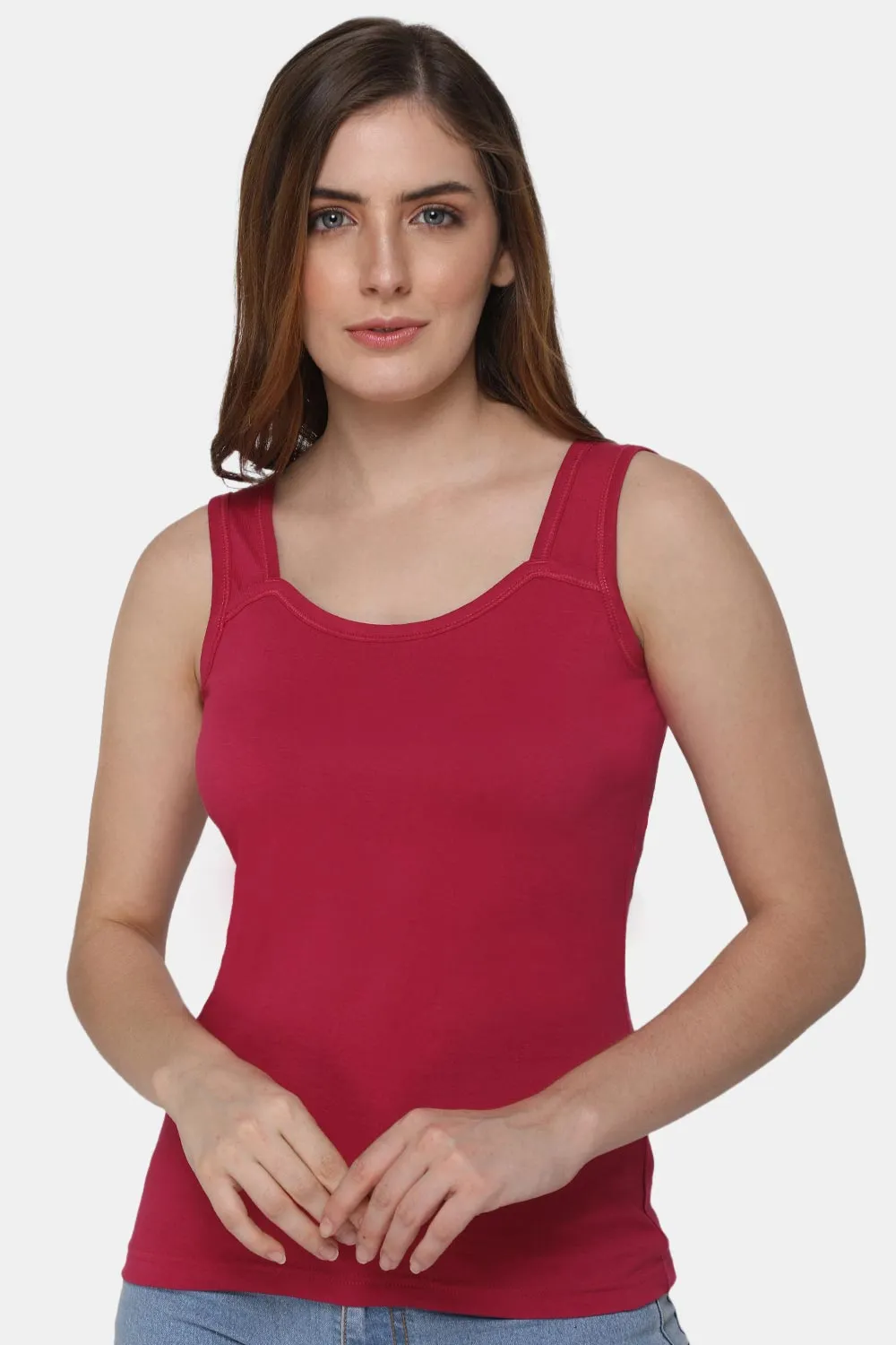 Full Coverage Sweat Absorbent Intimacy Cotton Tanktop - IN07