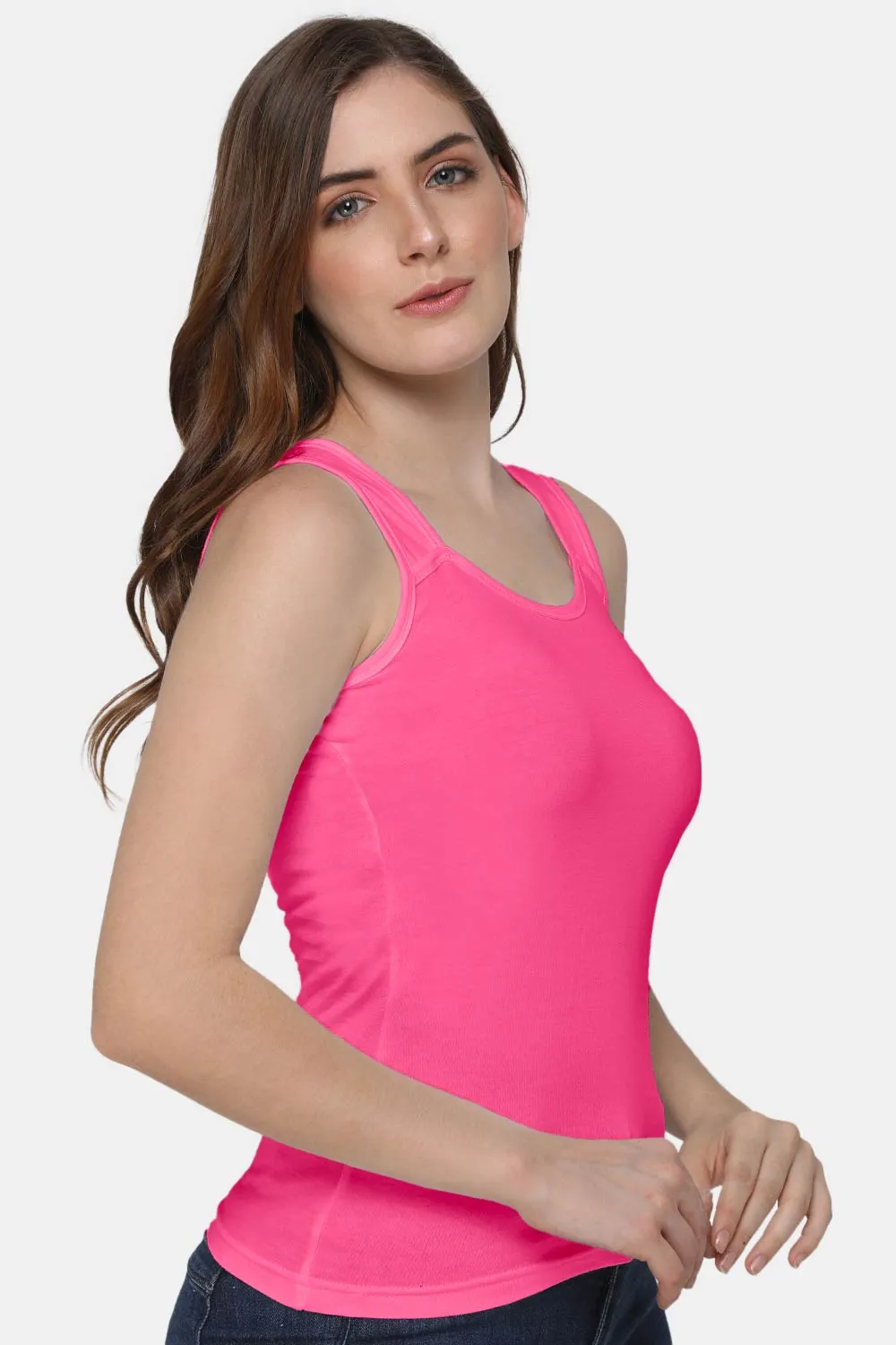 Full Coverage Sweat Absorbent Intimacy Cotton Tanktop - IN07