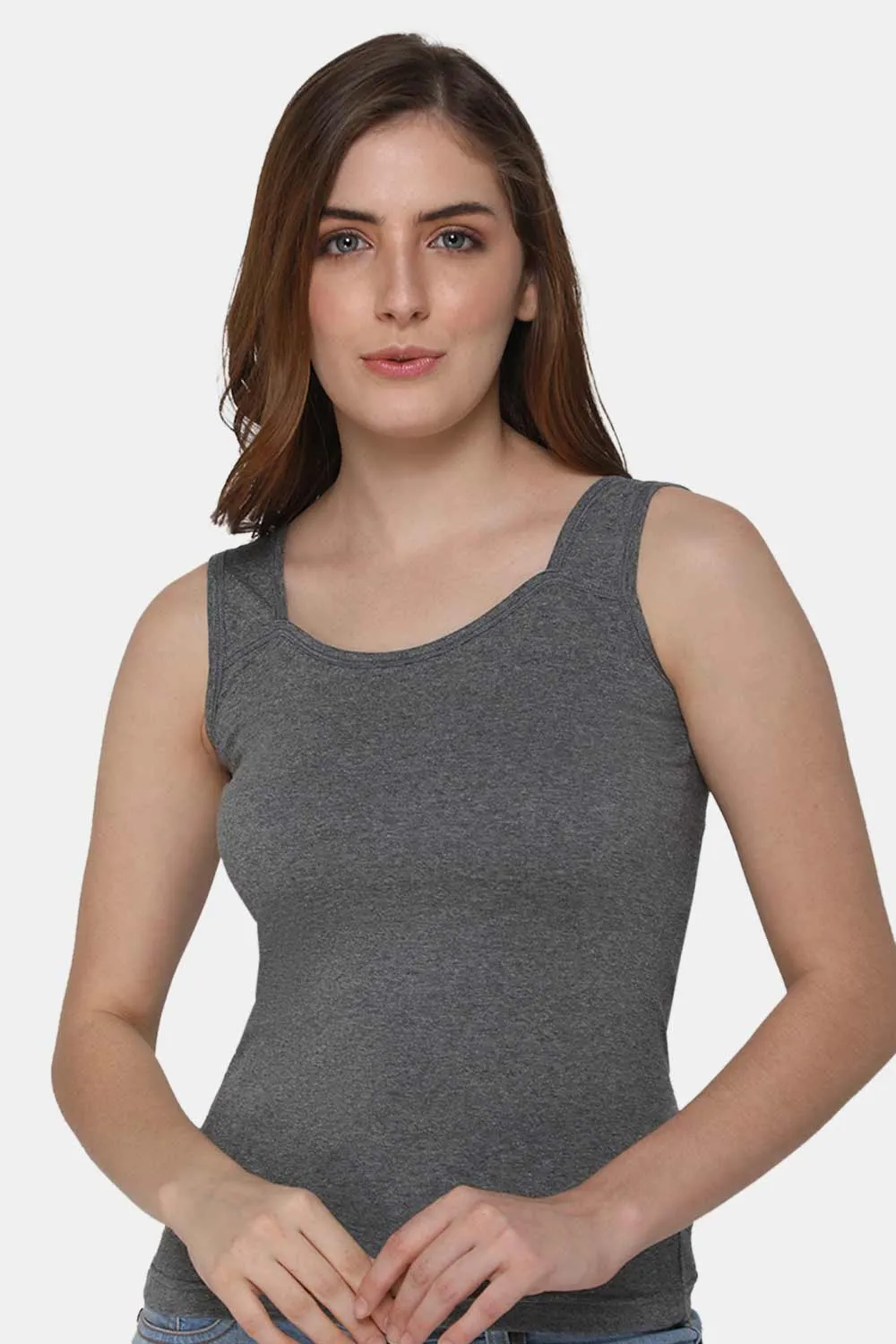 Full Coverage Sweat Absorbent Intimacy Cotton Tanktop - IN07