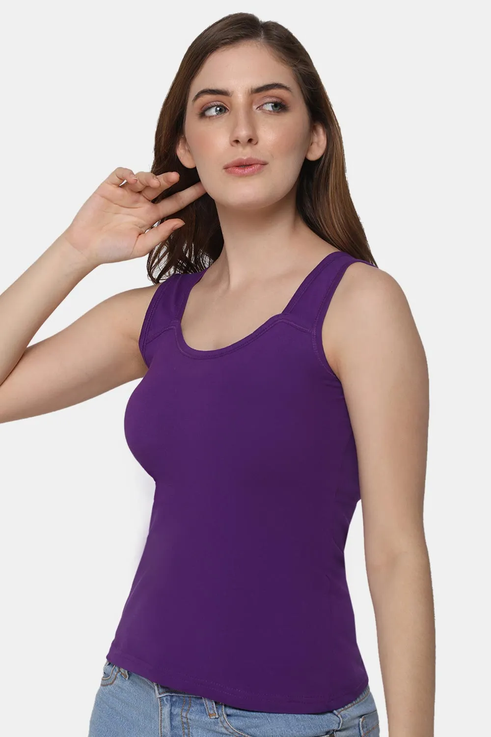 Full Coverage Sweat Absorbent Intimacy Cotton Tanktop - IN07