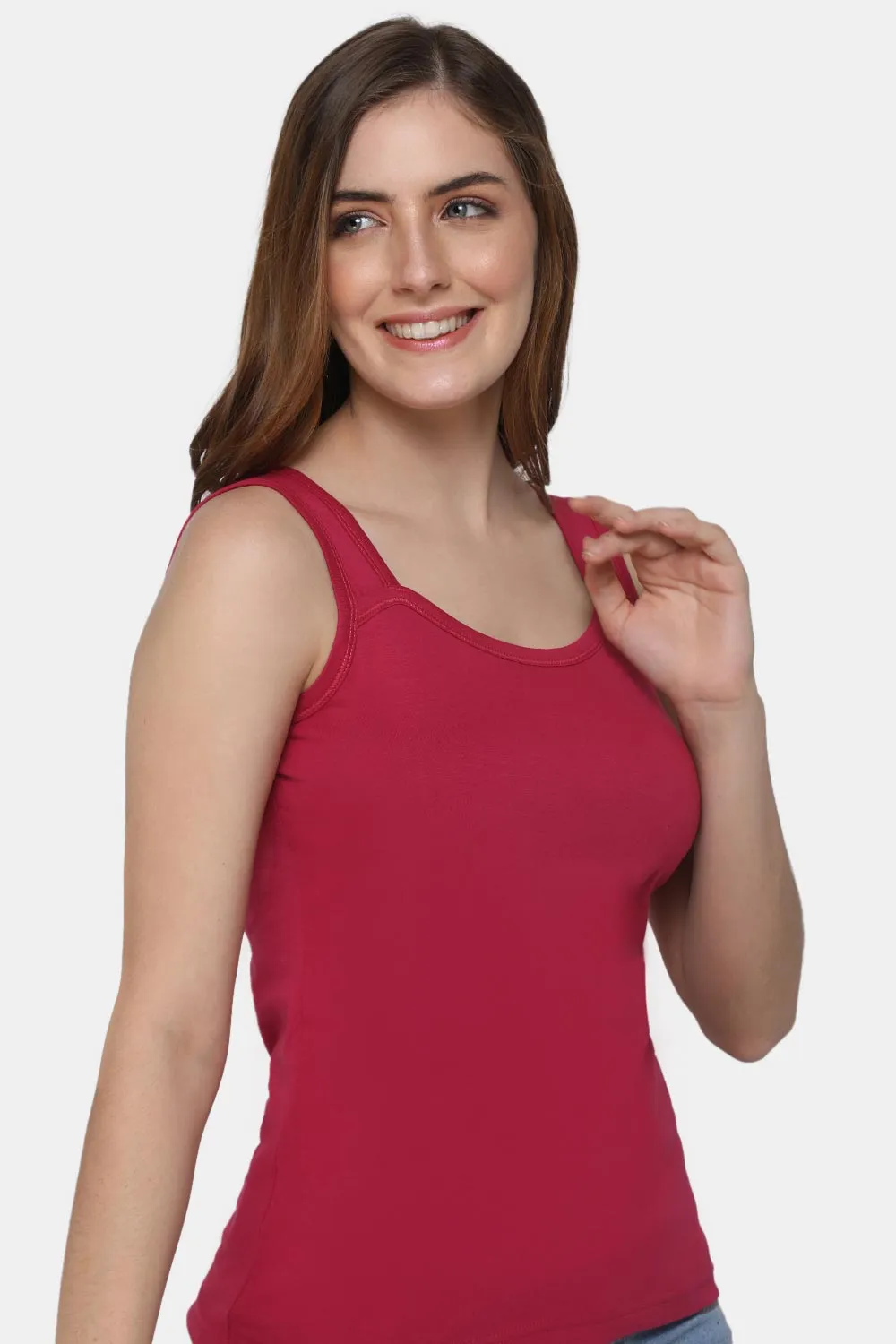 Full Coverage Sweat Absorbent Intimacy Cotton Tanktop - IN07