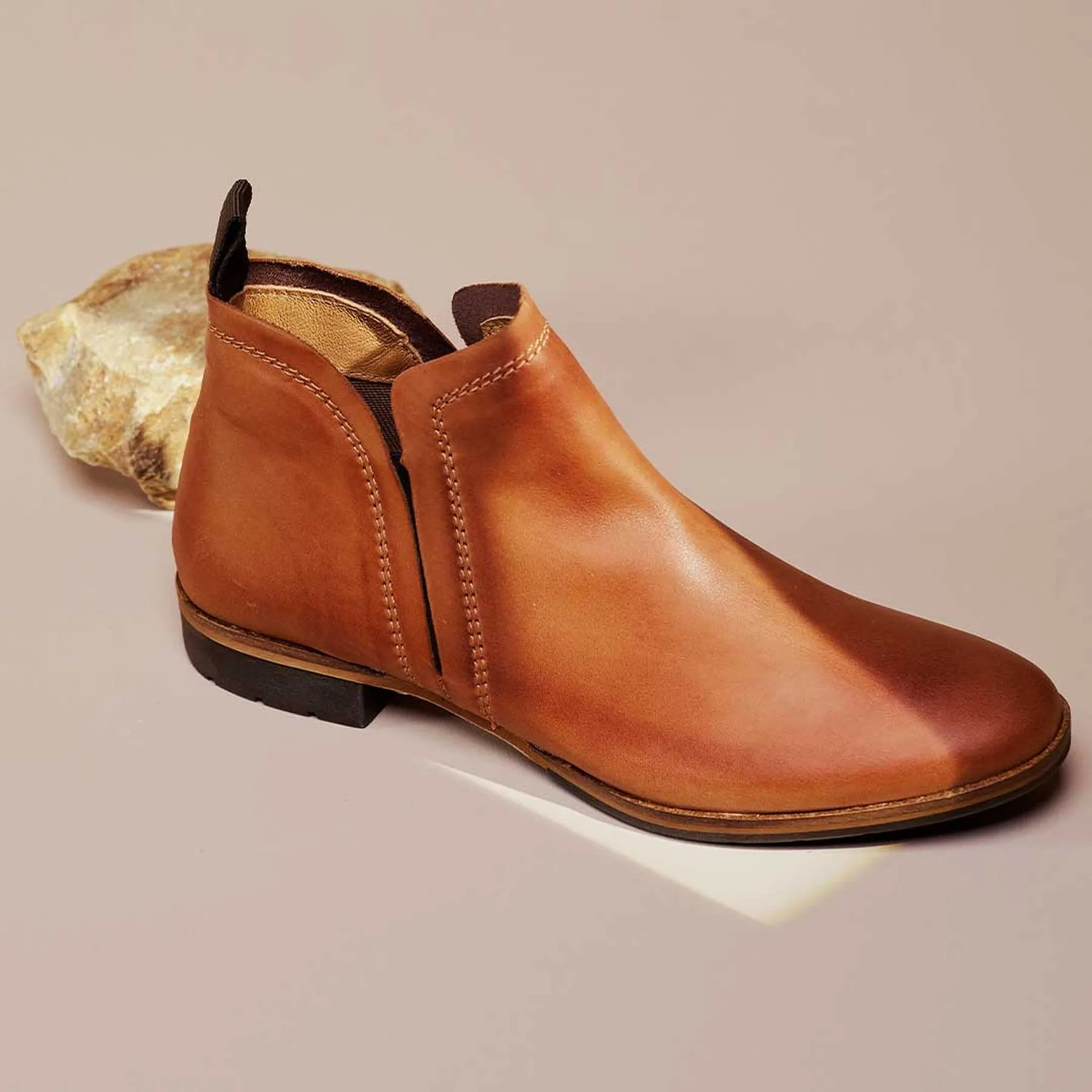 GAID ANKLE BOOT LEATHER