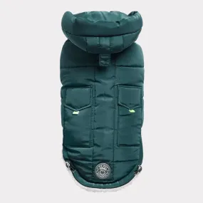 GF Pet Super Puff Parka Teal For Dogs