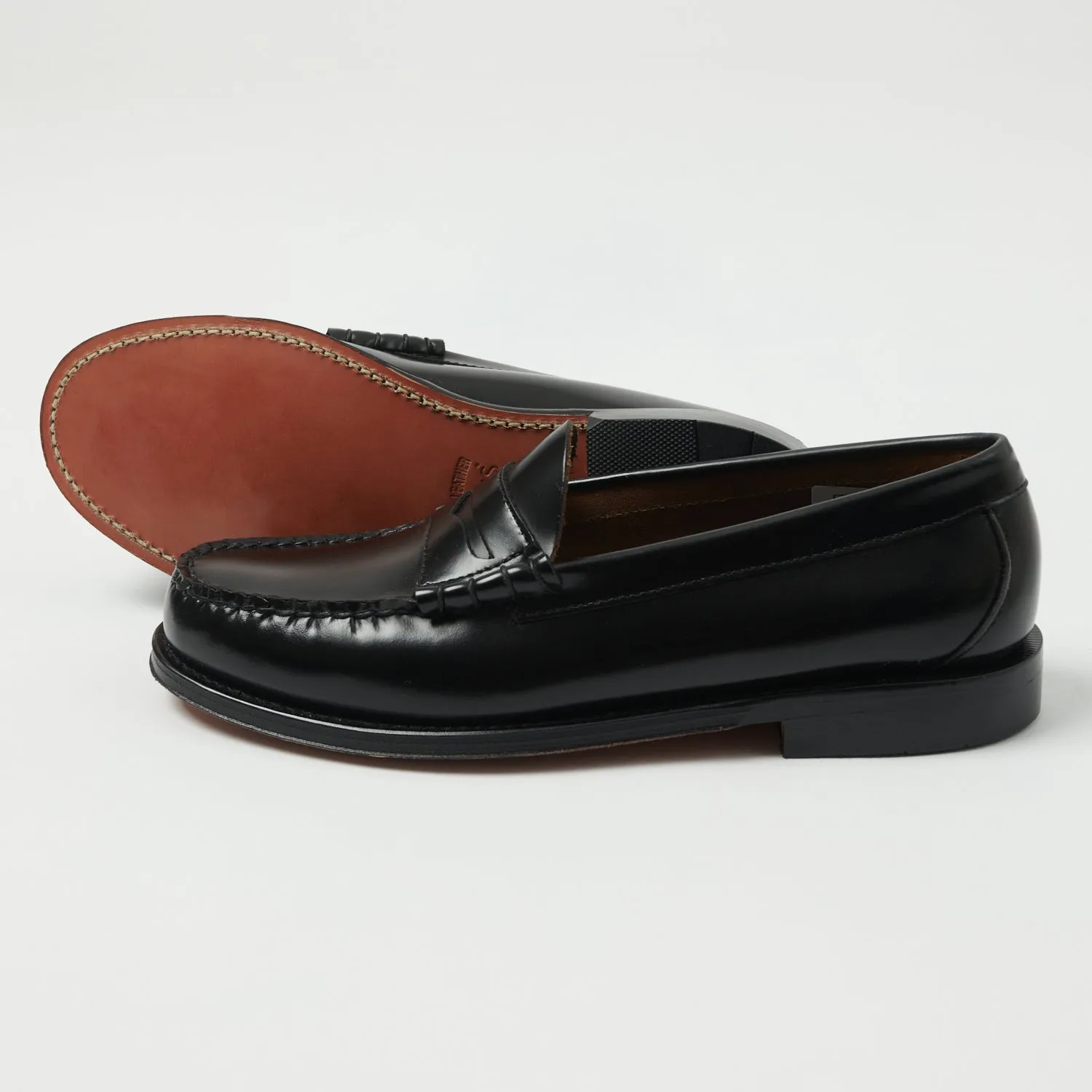 G.H. Bass Weejun Larson Moc Penny Loafer - Black