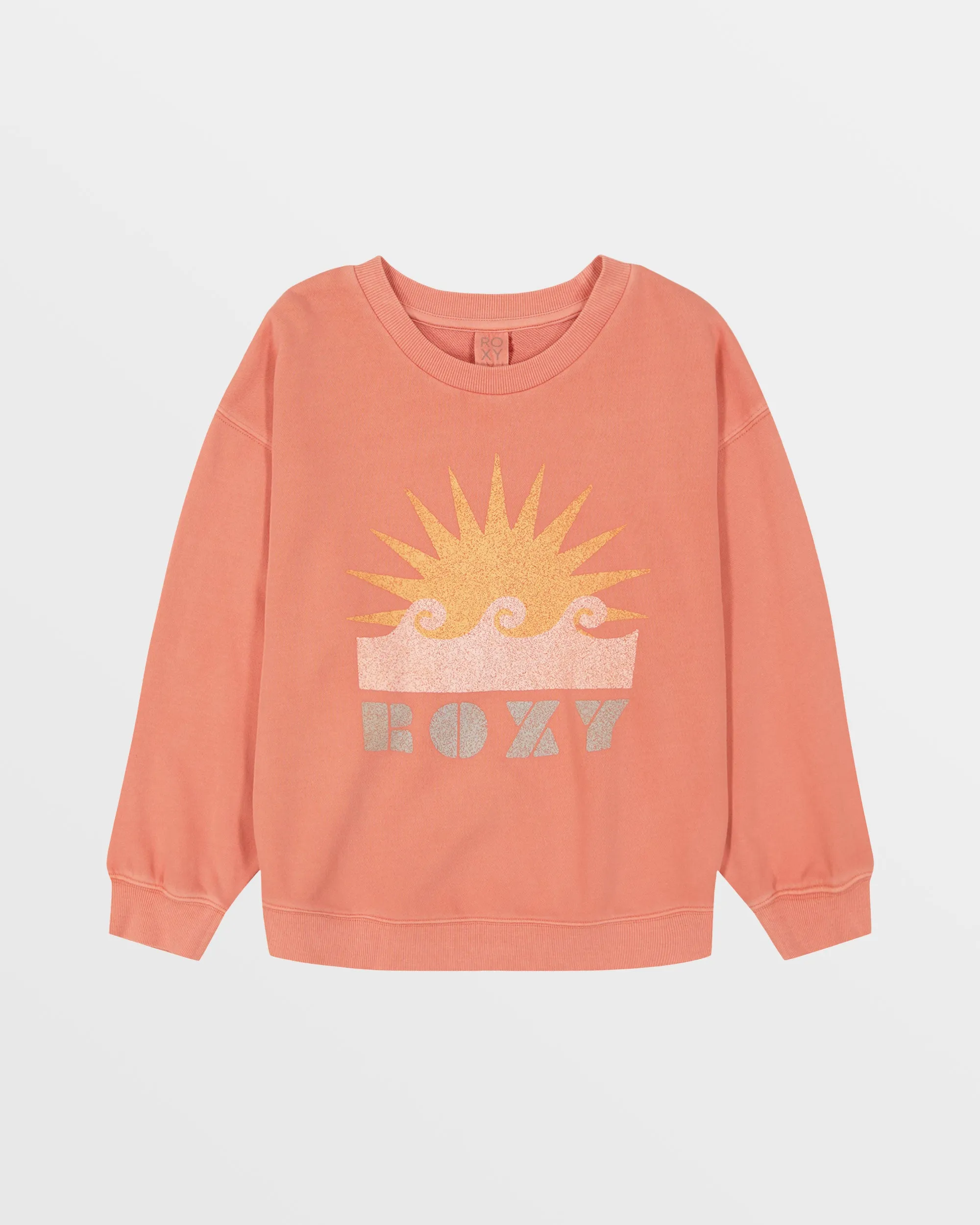 Girls 7-16 Morning Hike Oversized Crew -